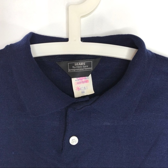 Vintage Old School Collared Sweater - Picture 3 of 5